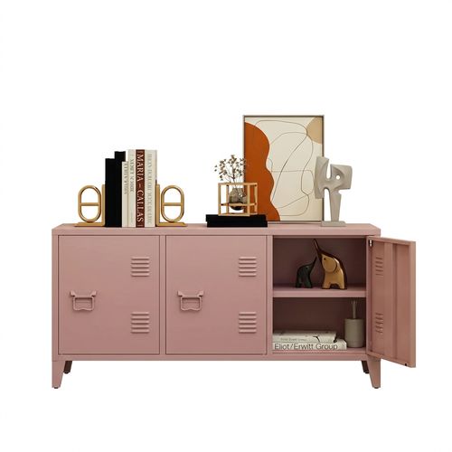 MIOCASA Industrial Metal TV Stand