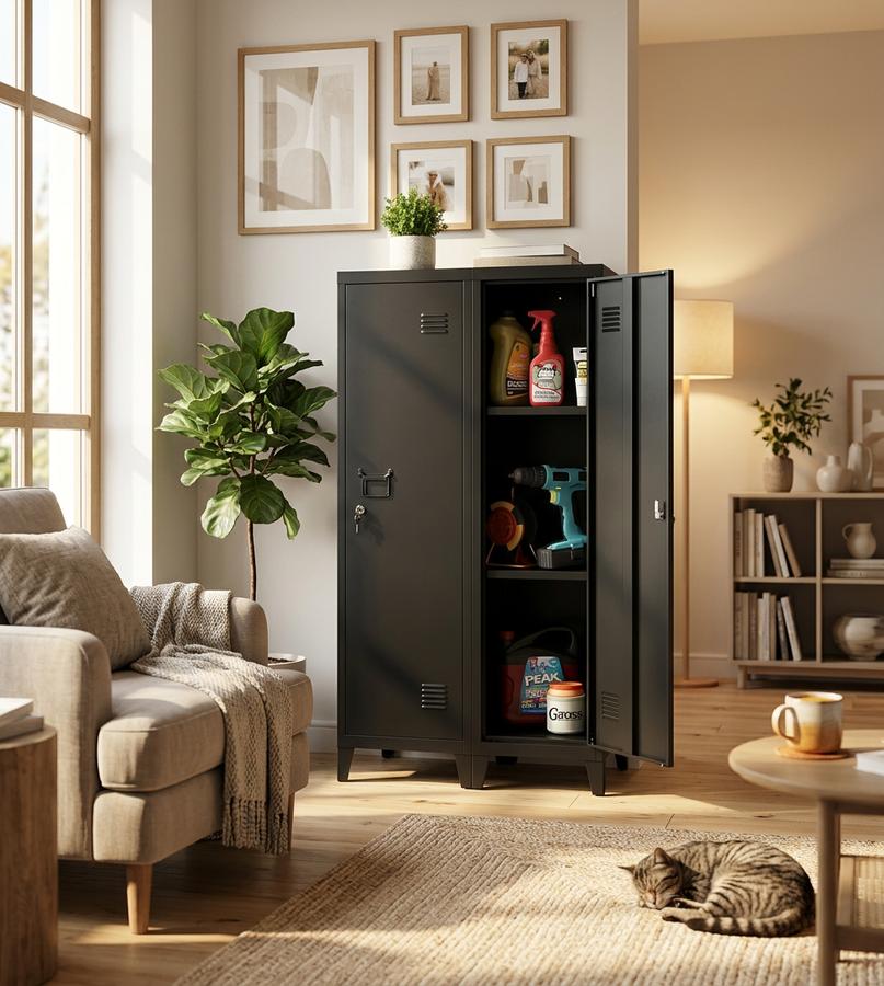 Industrial Locker in workspace